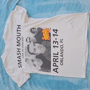 Smash Mouth Concert Band Graphic Tshirt